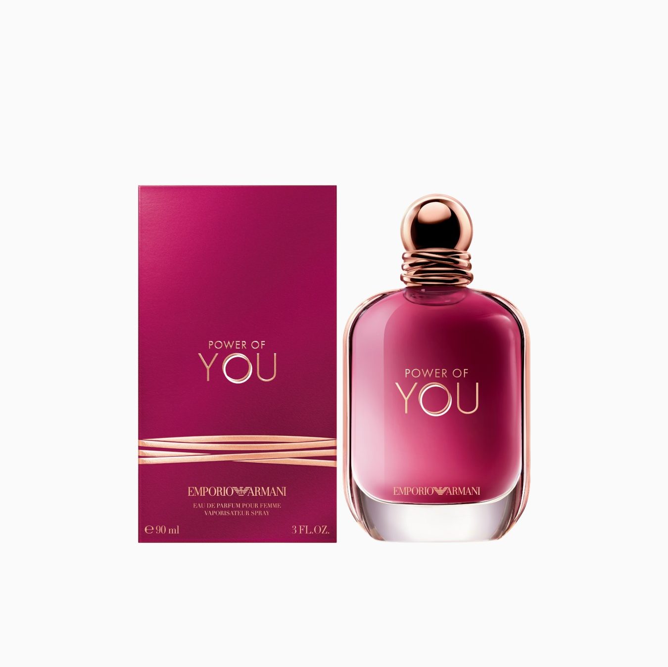 EMPORIO ARMANI POWER OF YOU POUR FEMME EDP 90ML - Image 2